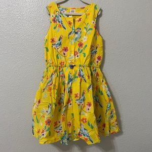 Mini Boden Girls Floral Dress, Size 10